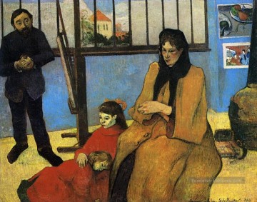  Gauguin Tableau - La famille Schuffenecker postimpressionnisme Primitivisme Paul Gauguin